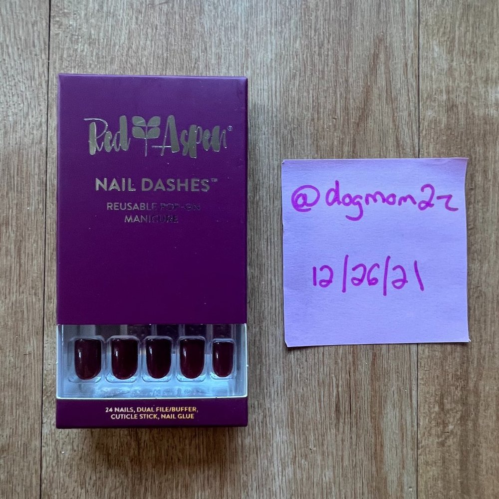 Purple Rae Nail Dashes